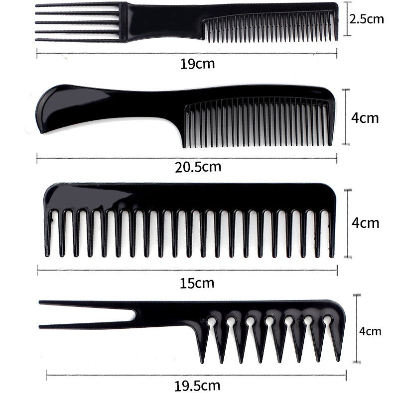 JMT-098378 10-Piece Hair Comb Set for Various Styling Needs