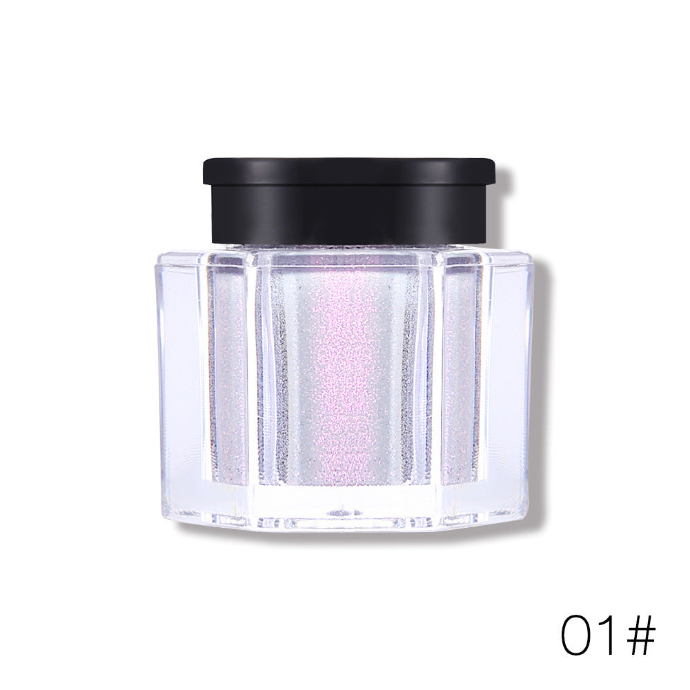 JMT-098826 Polarized Diamond Eyeshadow Powder - 8 Vibrant Colors Including Purple, Gold, Green, and More