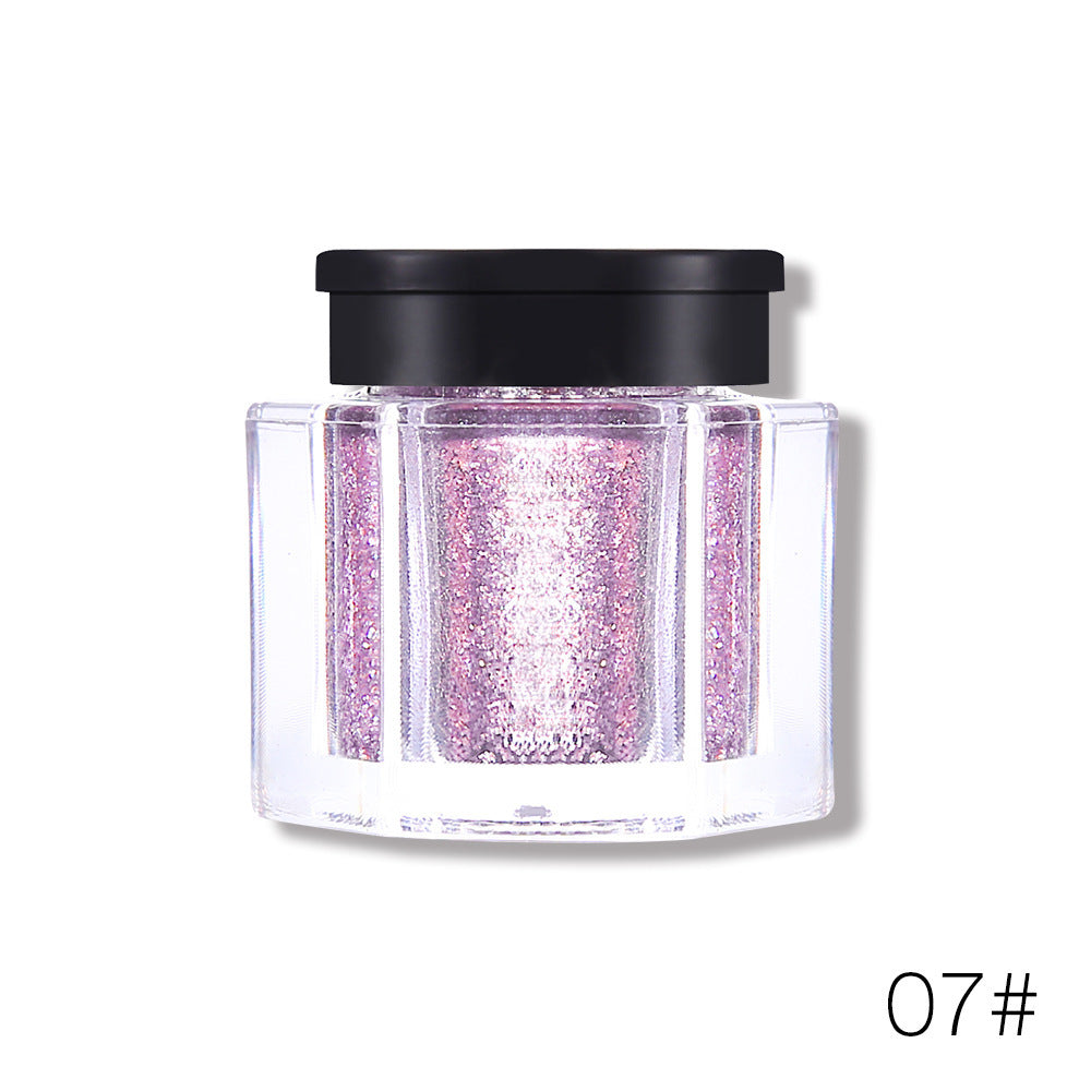 JMT-098826 Polarized Diamond Eyeshadow Powder - 8 Vibrant Colors Including Purple, Gold, Green, and More