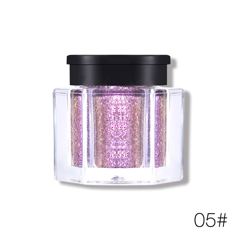 JMT-098826 Polarized Diamond Eyeshadow Powder - 8 Vibrant Colors Including Purple, Gold, Green, and More