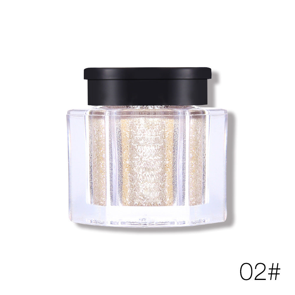 JMT-098826 Polarized Diamond Eyeshadow Powder - 8 Vibrant Colors Including Purple, Gold, Green, and More