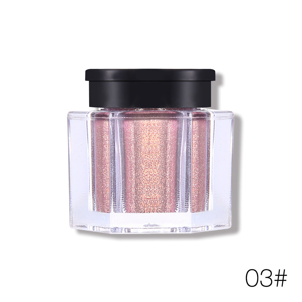 JMT-098826 Polarized Diamond Eyeshadow Powder - 8 Vibrant Colors Including Purple, Gold, Green, and More