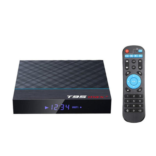 JMT-098890 Amlogic S905X3 Quad-Core Android 9.0 Smart TV Box with Streaming Capabilities