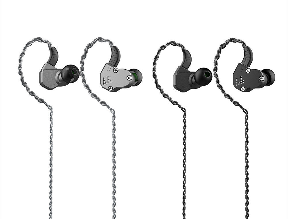 JMT-099530 Dual Function Wired and Bluetooth In-Ear Headset with Microphone - Black, Space Gray