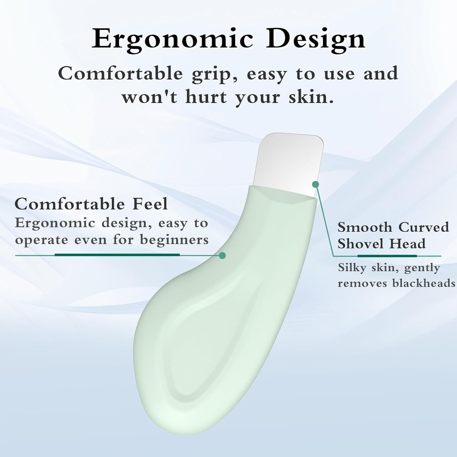 JMT-099530 Stainless Steel Pore Scraper and Blackhead Remover Tool for Effective Skin Care