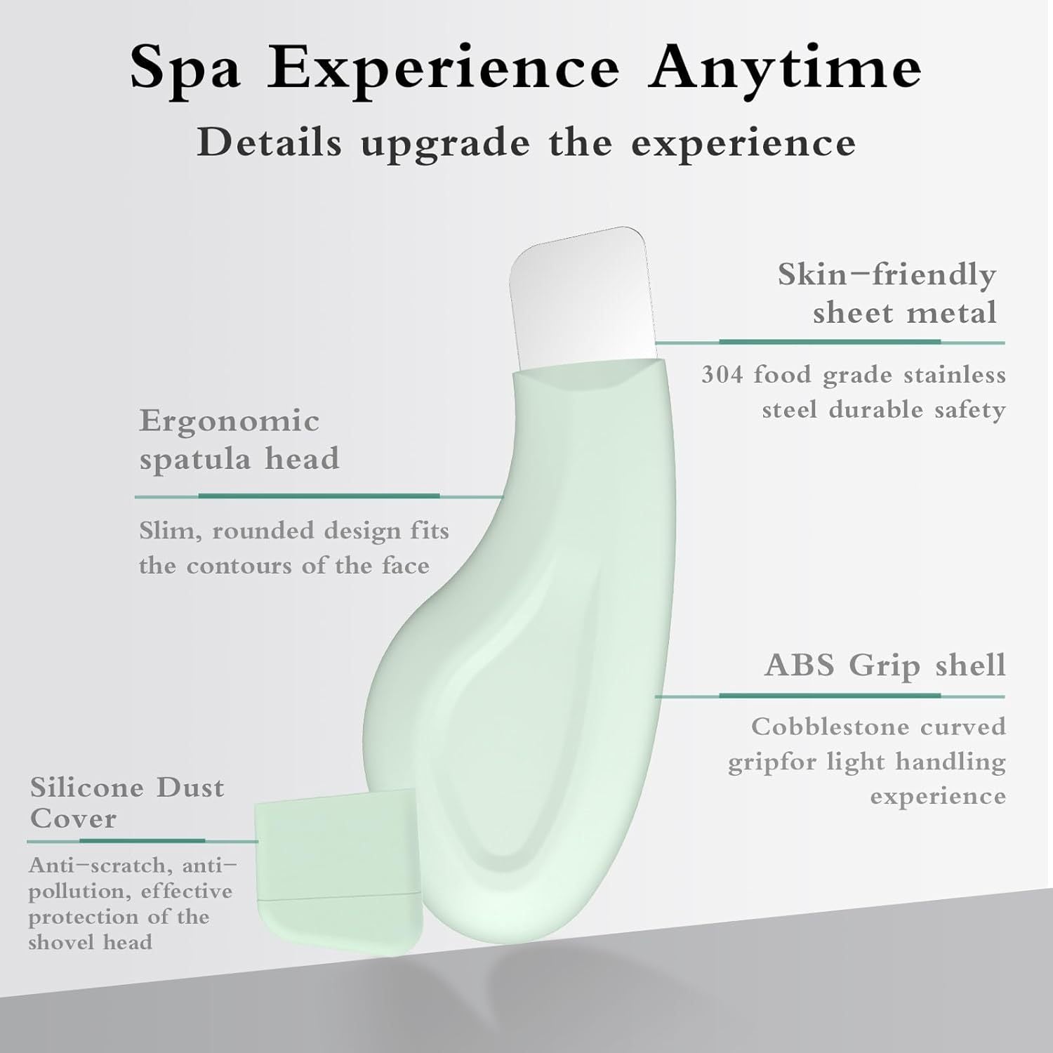 JMT-099530 Stainless Steel Pore Scraper and Blackhead Remover Tool for Effective Skin Care