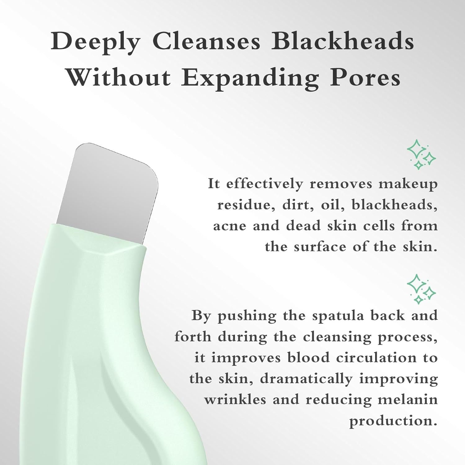 JMT-099530 Stainless Steel Pore Scraper and Blackhead Remover Tool for Effective Skin Care