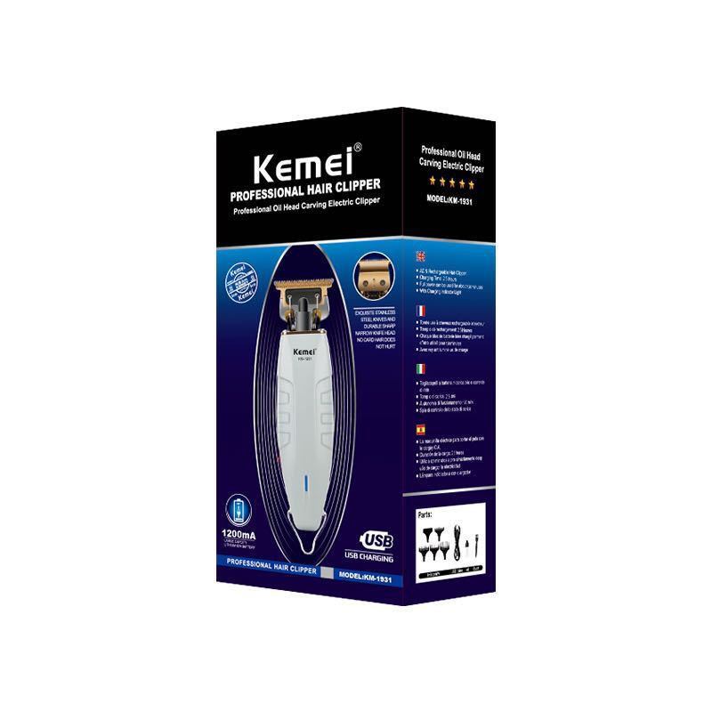 JMT-099786 Rechargeable Electric Hair Clipper with Stainless Steel Blades and USB Charging