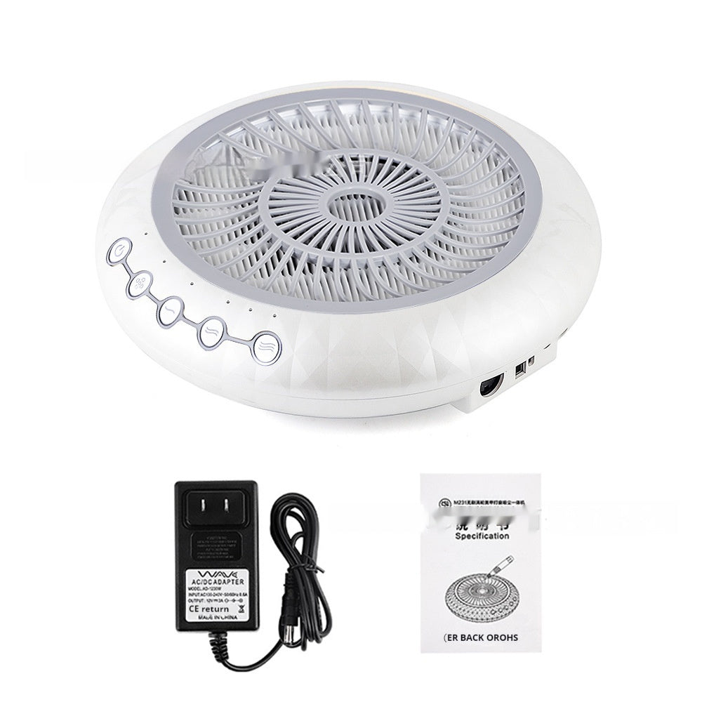 JMT-099850 Low Noise Turbofan Nail Dust Remover in Gray