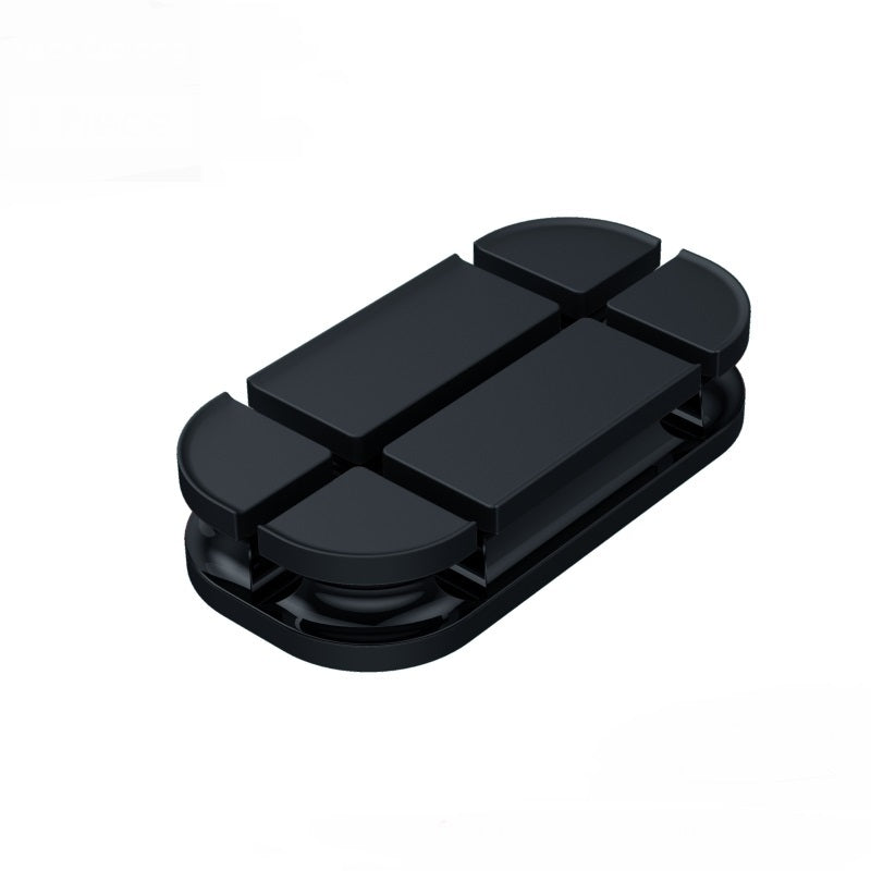 JMT-099850 Silicone Cross USB Cable Organizer Clip for Tidy and Efficient Management