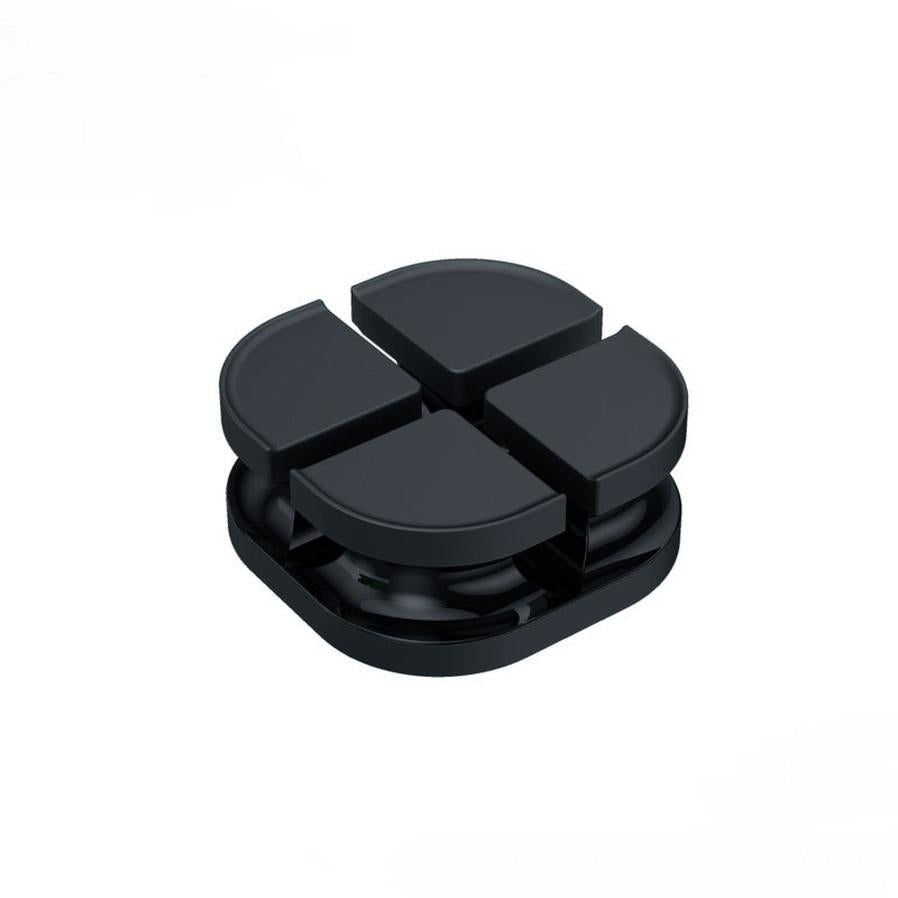 JMT-099850 Silicone Cross USB Cable Organizer Clip for Tidy and Efficient Management