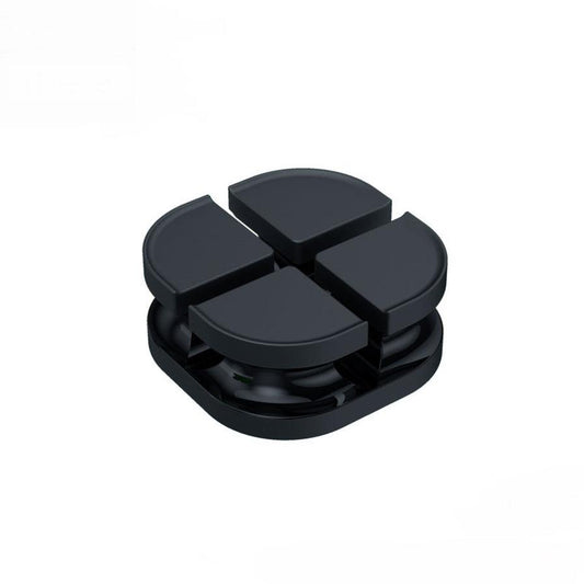JMT-099850 Silicone Cross USB Cable Organizer Clip for Tidy and Efficient Management