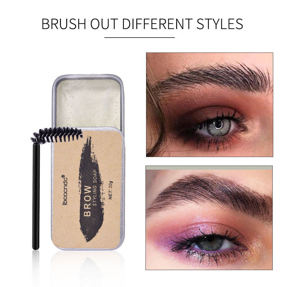 JMT-099978 Natural Wild Eyebrow Styling Soap - Clear and Transparent Eyebrow Cream, 20g