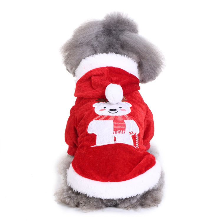 JMT-100170 Creative Halloween and Christmas Costumes for Pets - Fun Polyester Outfits in Various Styles and Sizes