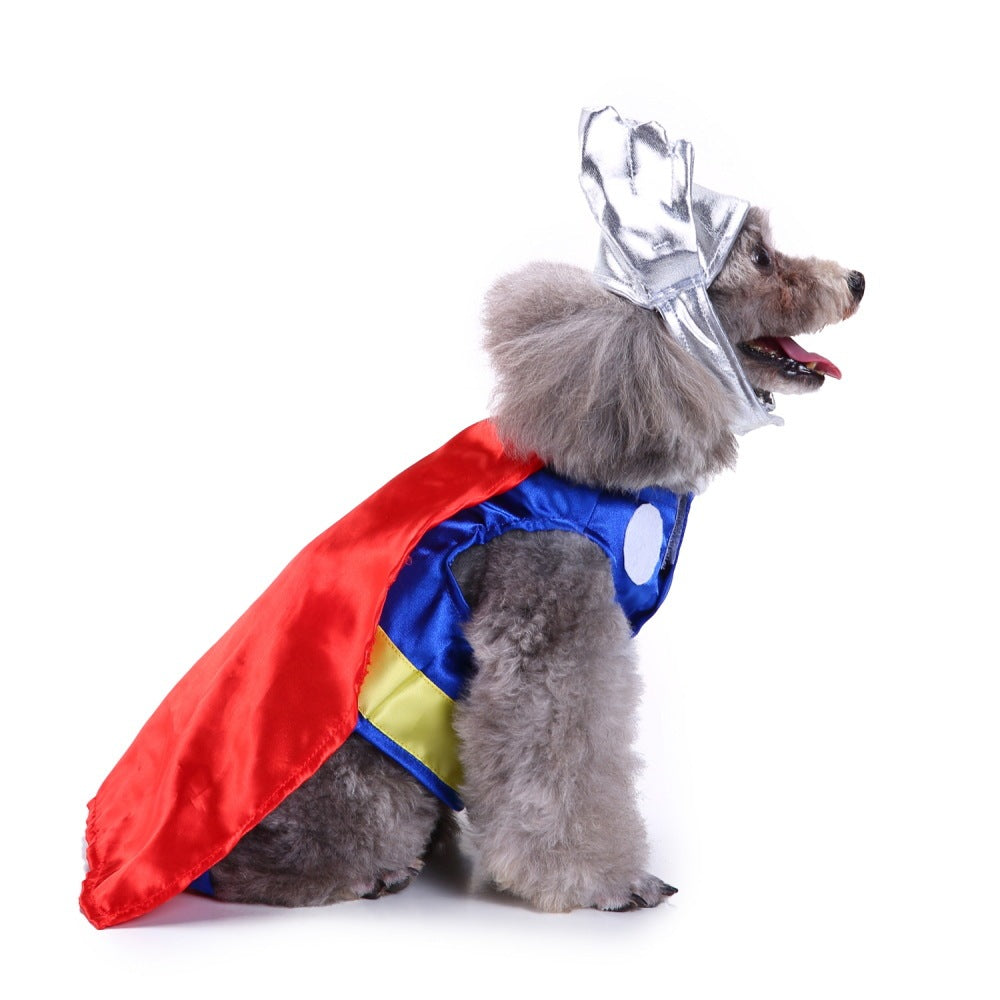 JMT-100170 Creative Halloween and Christmas Costumes for Pets - Fun Polyester Outfits in Various Styles and Sizes