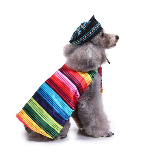 JMT-100170 Creative Halloween and Christmas Costumes for Pets - Fun Polyester Outfits in Various Styles and Sizes