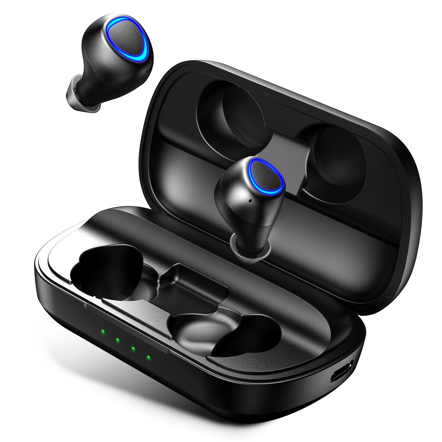 JMT-100362 Wireless Bluetooth Headset with Mobile Power Supply and Type-C Charging