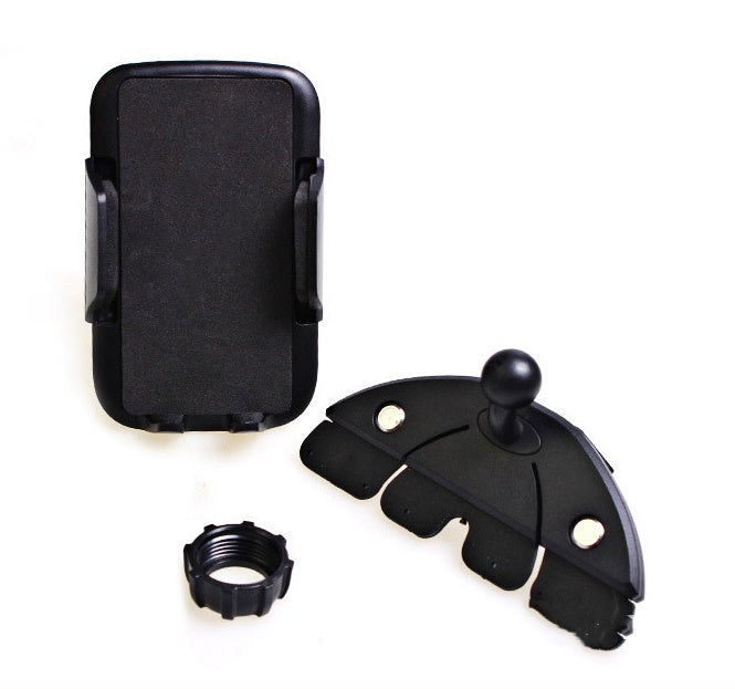 JMT-100554 Adjustable CD Port Car Phone Holder for 6-Inch Mobile Devices - Multi-Function Navigation Bracket