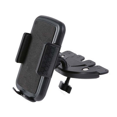 JMT-100554 Adjustable CD Port Car Phone Holder for 6-Inch Mobile Devices - Multi-Function Navigation Bracket