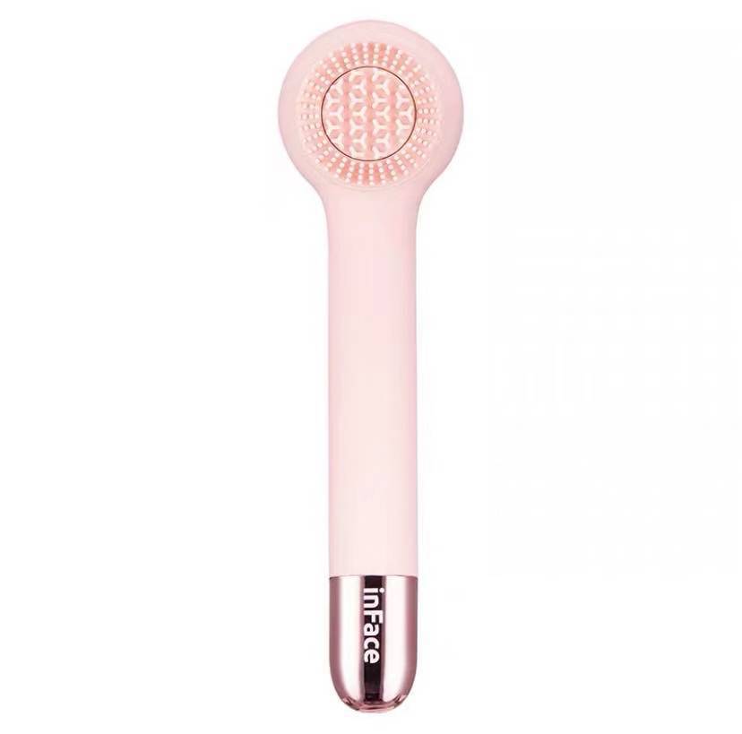 JMT-100682 Electric Back Massage Brush with 4 Rotating Heads, Waterproof Bathing Tool for Skin Exfoliation and Cleaning