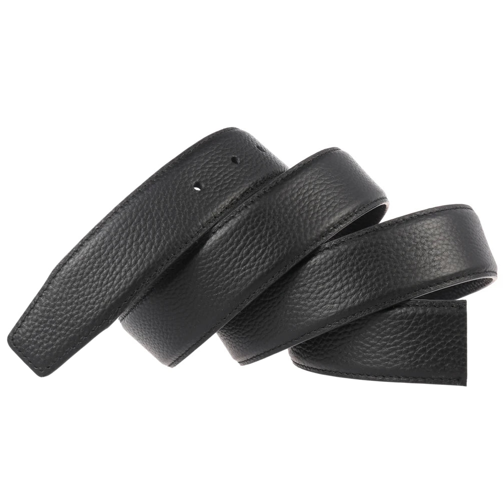 JMT-101450 Perforated First Layer Cowhide Belt Strip for Crafting and DIY Projects - Model LY34-3632
