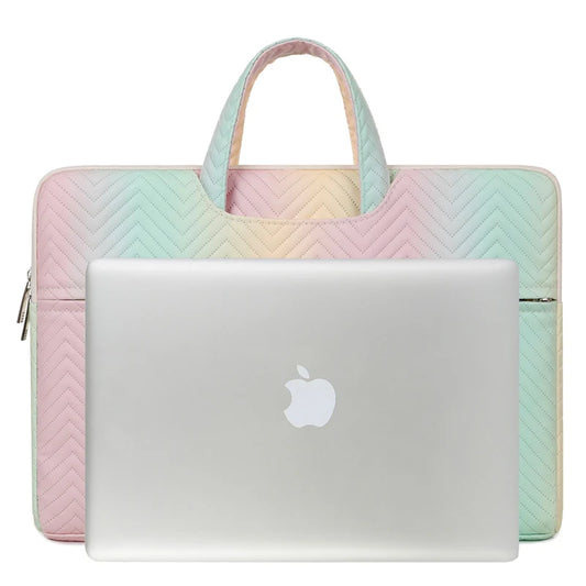 JMT-101514 Lightweight PU Leather Sling Handbag for 13-15 Inch Laptops and School Use