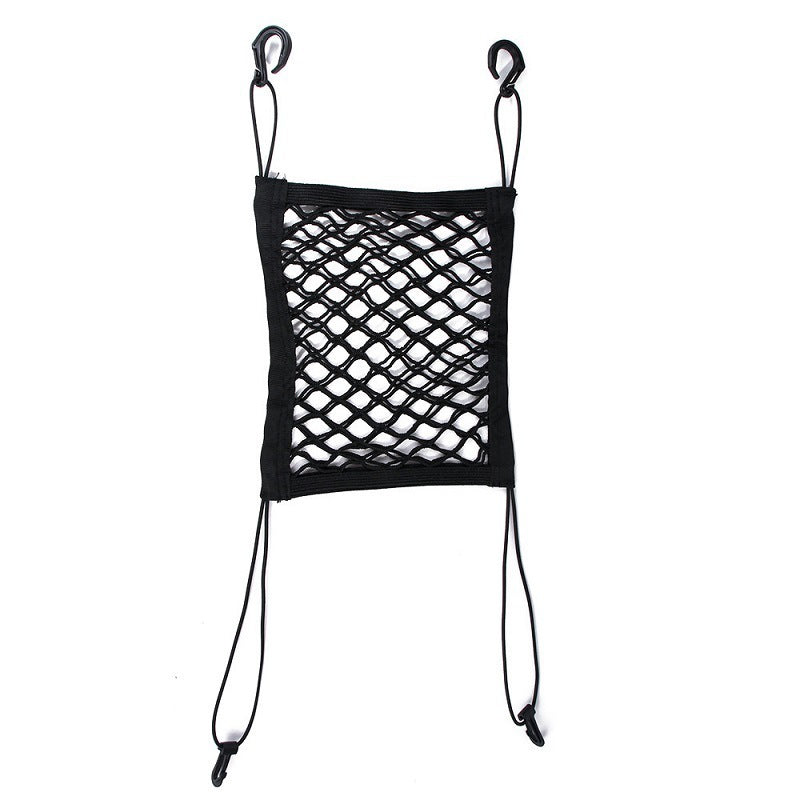JMT-101706 Car Pet Isolation Net - Oxford Cloth Back Seat Barrier for Pet Safety - Black - Compact & Lightweight Design