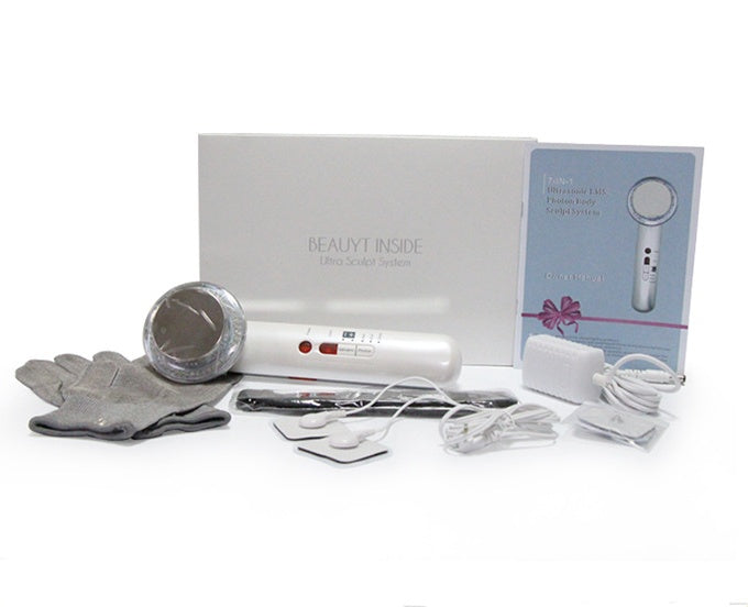 JMT-101834 Ultrasonic Slimming Instrument with LED Light and Micro Electric Massage Function