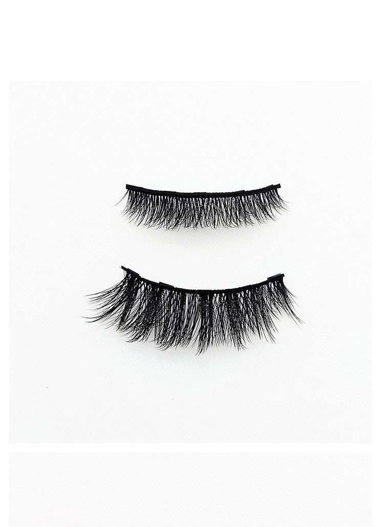JMT-101962 3 Pairs of Magnetic False Eyelashes with Liquid Eyeliner and 3D Technology