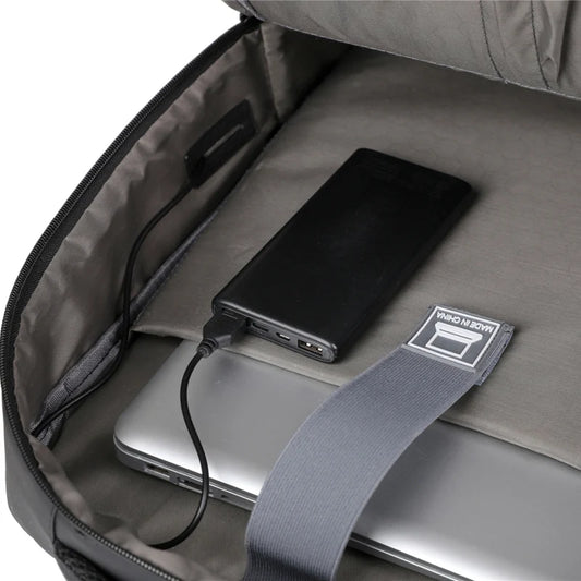 JMT-102026 Lightweight Waterproof Laptop Backpack with USB Charging Port and High Capacity for Outdoor Use