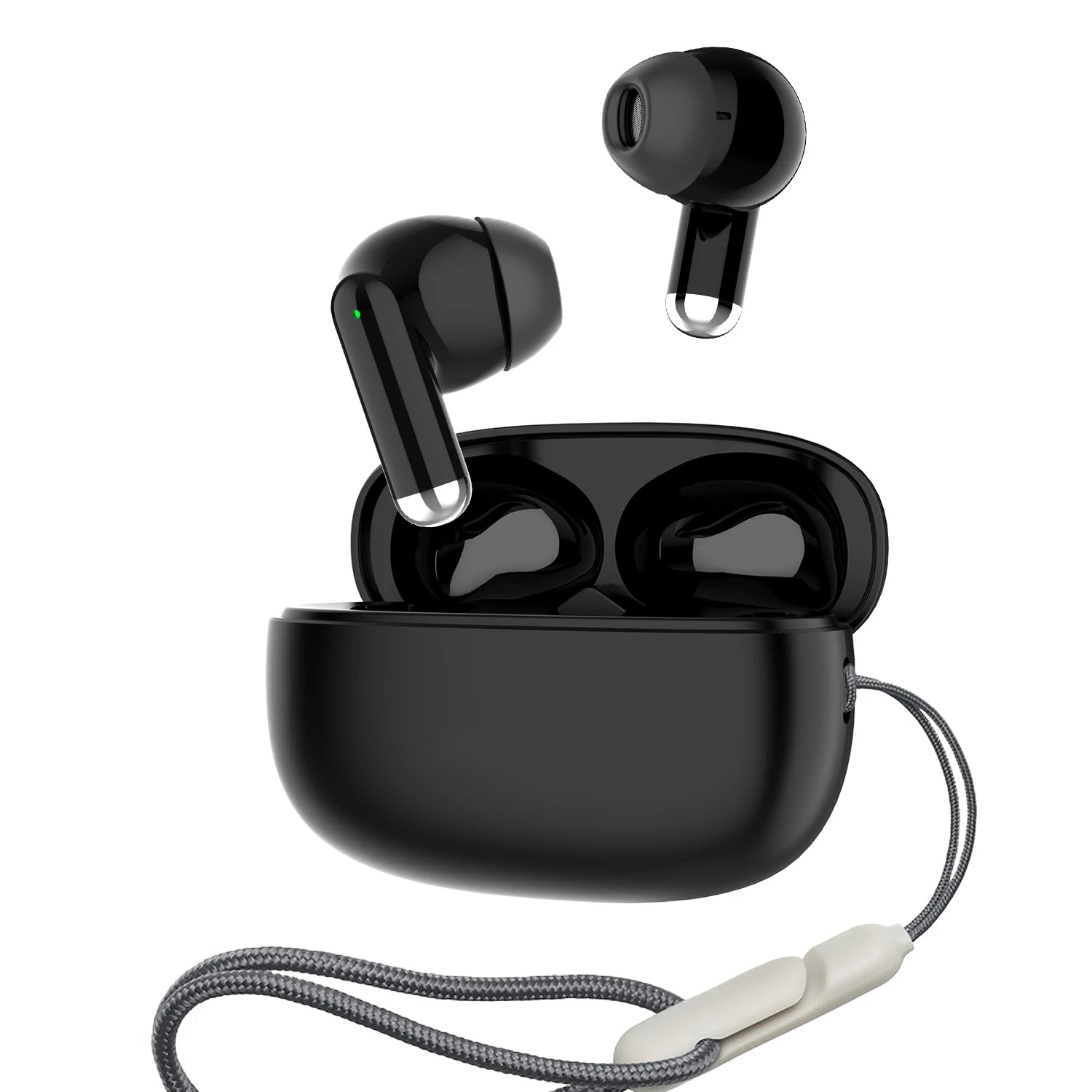 JMT-102026 Wireless Noise Cancelling Bluetooth Earbuds with LED Display for Sports and Everyday Use