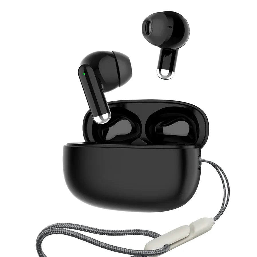 JMT-102026 Wireless Noise Cancelling Bluetooth Earbuds with LED Display for Sports and Everyday Use