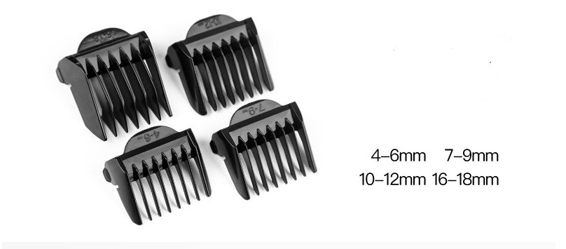 JMT-102090 Electric Hair Clipper with Titanium and Ceramic Blades, Waterproof Design, LED Display, and Rechargeable Battery