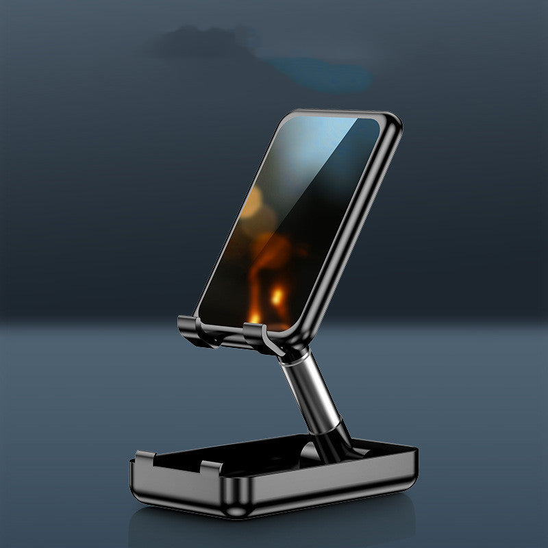 JMT-102858 Retractable Metal Desktop Stand for Mobile Phones and Tablets