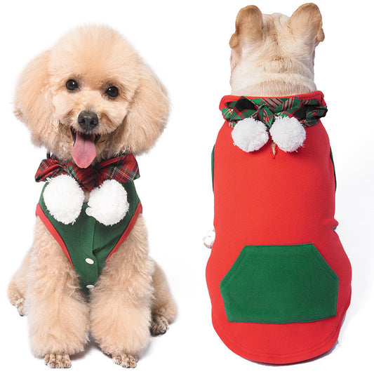 JMT-103626 Casual Dralon Vest for Dogs in Green and Red - Various Sizes Available