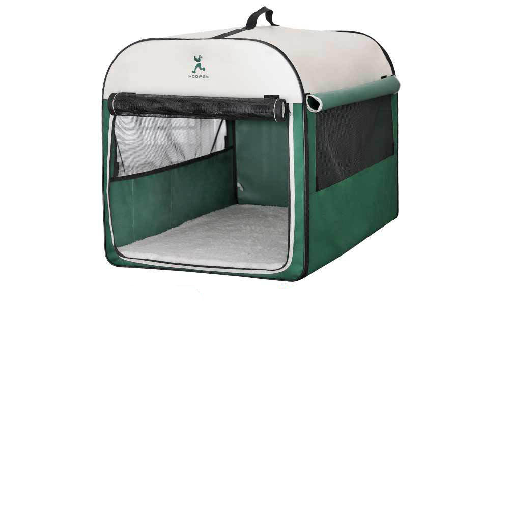 JMT-104010 Composite Cloth Pet Tent - Breathable & Mosquito-Proof, Available in Green & Pink, Sizes S to XL