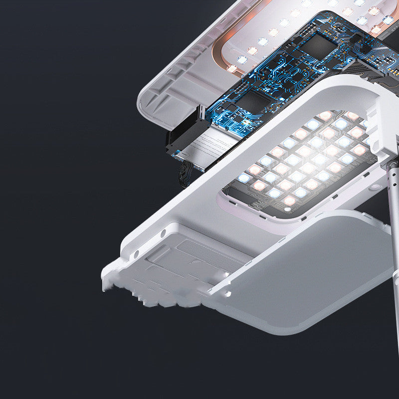 JMT-104010 Retractable Wireless Fill Light with Charging Base for Smartphones and Tablets
