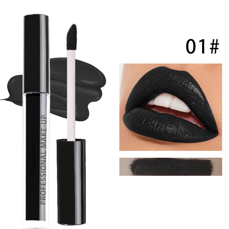 JMT-104266 Waterproof Halloween Lipstick Lip Glaze - No Stain on Cup, Universal Skin Type