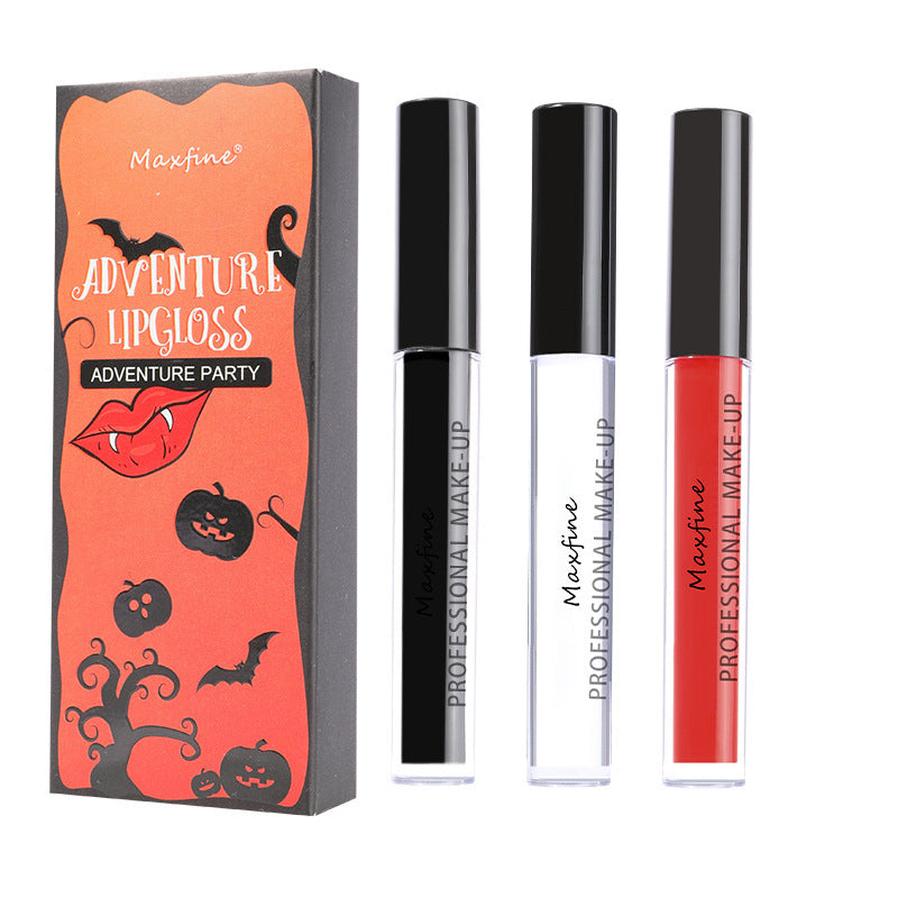 JMT-104266 Waterproof Halloween Lipstick Lip Glaze - No Stain on Cup, Universal Skin Type