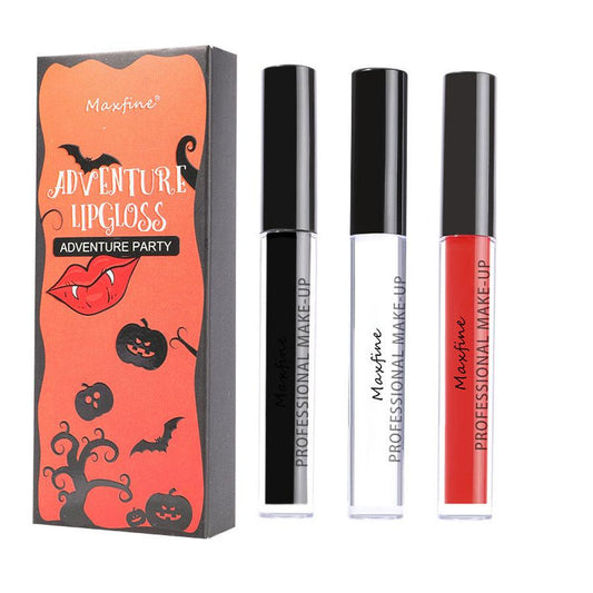 JMT-104266 Waterproof Halloween Lipstick Lip Glaze - No Stain on Cup, Universal Skin Type