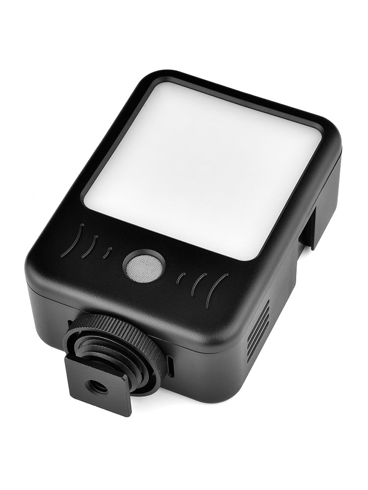 JMT-104330 Portable LED Fill Light with Noise Reduction Microphone for Photo and Video Recording