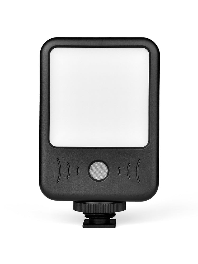 JMT-104330 Portable LED Fill Light with Noise Reduction Microphone for Photo and Video Recording