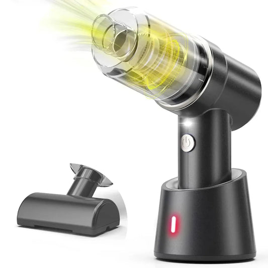 JMT-104458 Portable 2-in-1 Car Vacuum Cleaner with Strong Suction and Large Battery Capacity