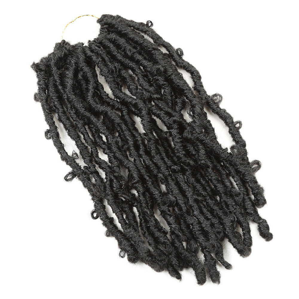 JMT-104522 Short Curly Wig for Ladies - 12 Inch Low Temperature Flame Retardant Silk, Versatile for Any Face Shape