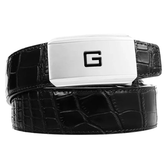 JMT-104906 Men's Leather Belt with Customisable Steel Buckle, Model LY36-61502-8