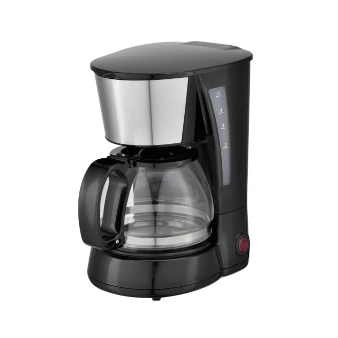 JMT-104970 Stainless Steel 4-Cup Coffee Maker with Durable Design