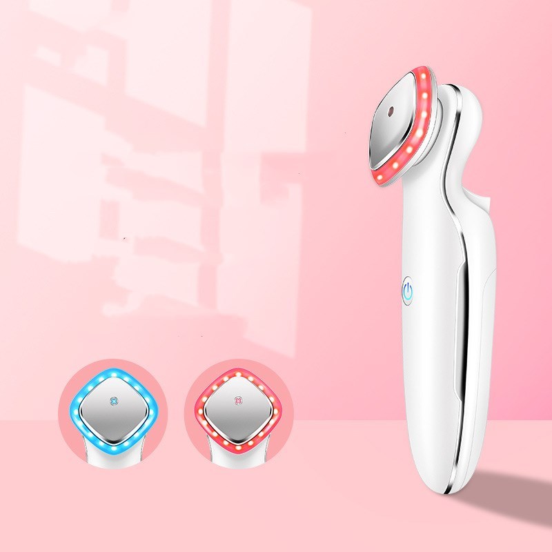 JMT-105290 Home Facial Photon Rejuvenation Device with Red and Blue Light Therapy, EMS, Vibration, and Heating Functions