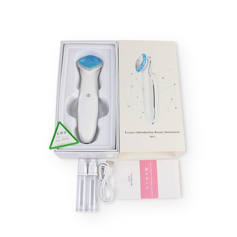 JMT-105290 Home Facial Photon Rejuvenation Device with Red and Blue Light Therapy, EMS, Vibration, and Heating Functions