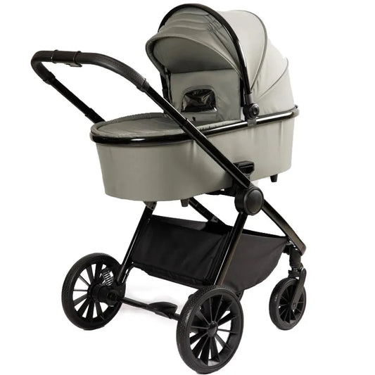JMT-105290 Versatile Foldable 3-in-1 Baby Stroller with PU Linen Fabric for Ages 3+