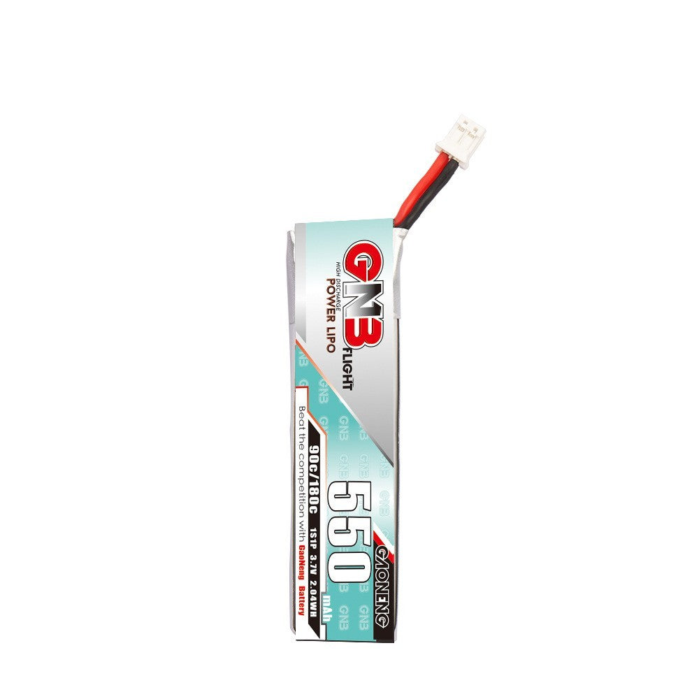 JMT-105482 Mini High-Rate Lithium Battery for FPV - 4.2V, 0.55A, Compact Size 6x18x66mm